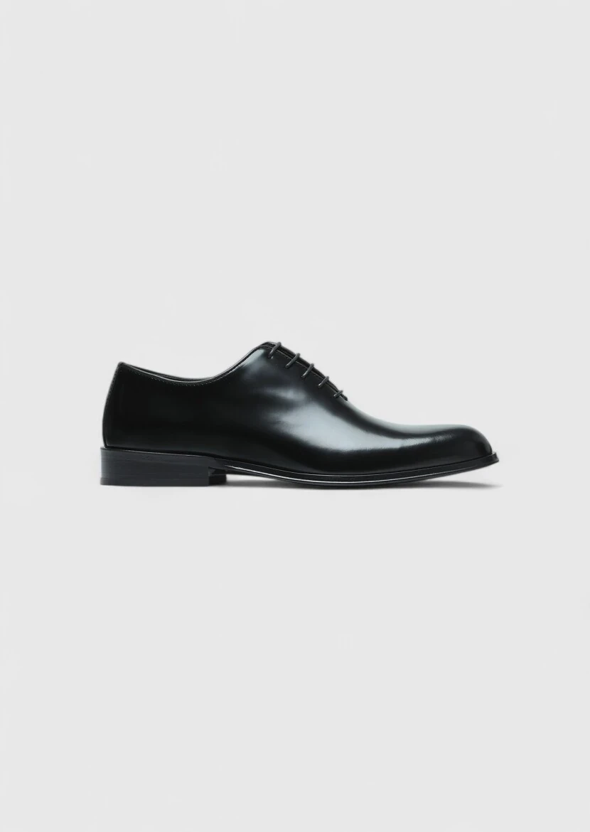Black Leather Shoes - 1