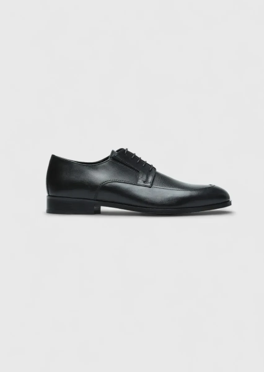 Black Leather Shoes - 1