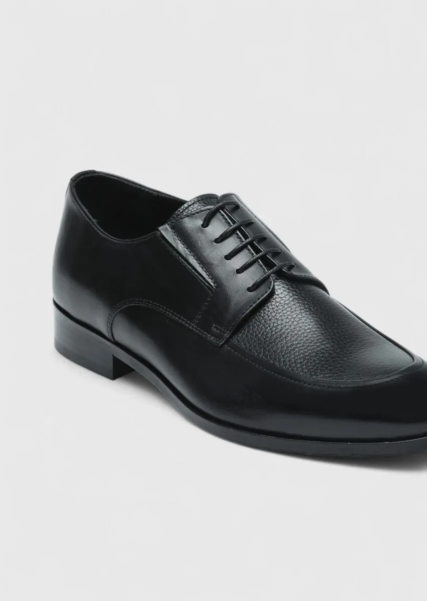 Black Leather Shoes - 2