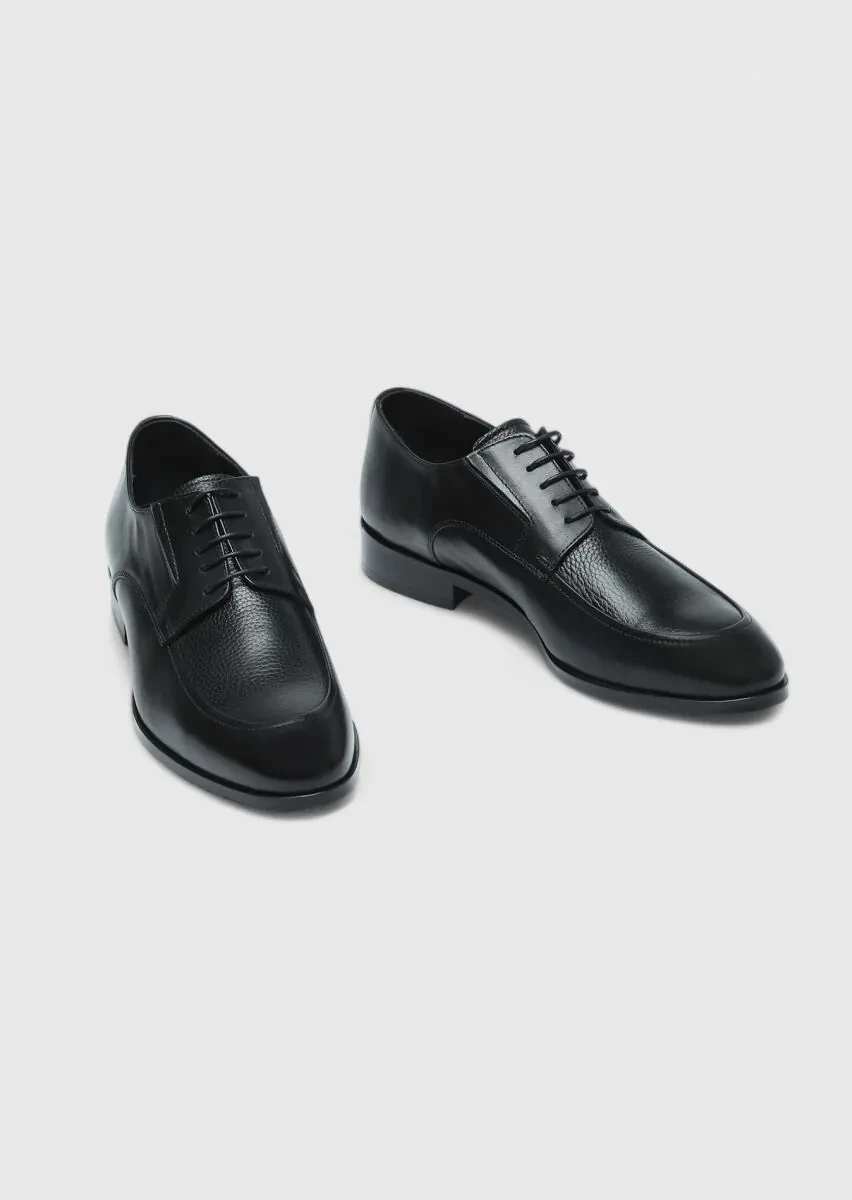 Black Leather Shoes - 3