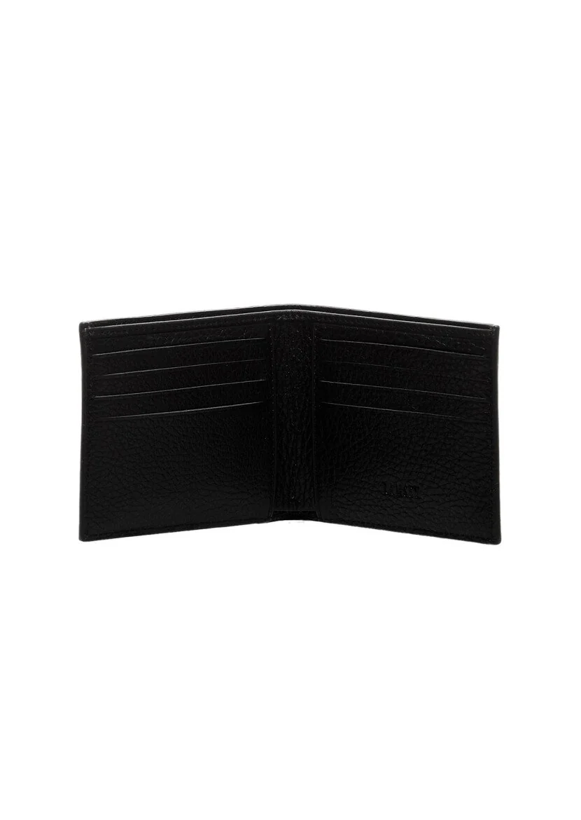Black Leather Wallet - 2