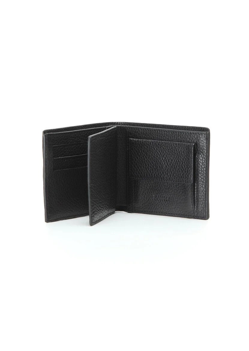 Black Leather Wallet - 3