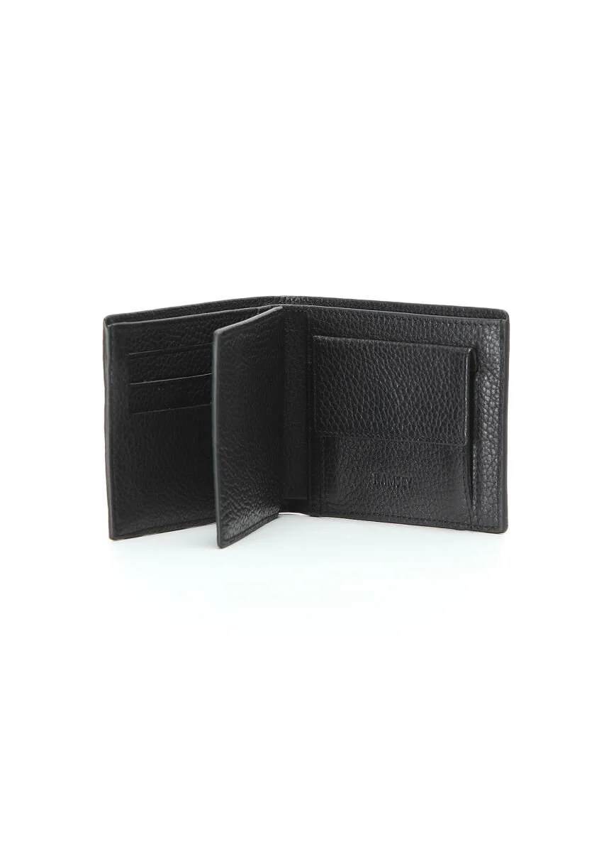 Black Leather Wallet - 3