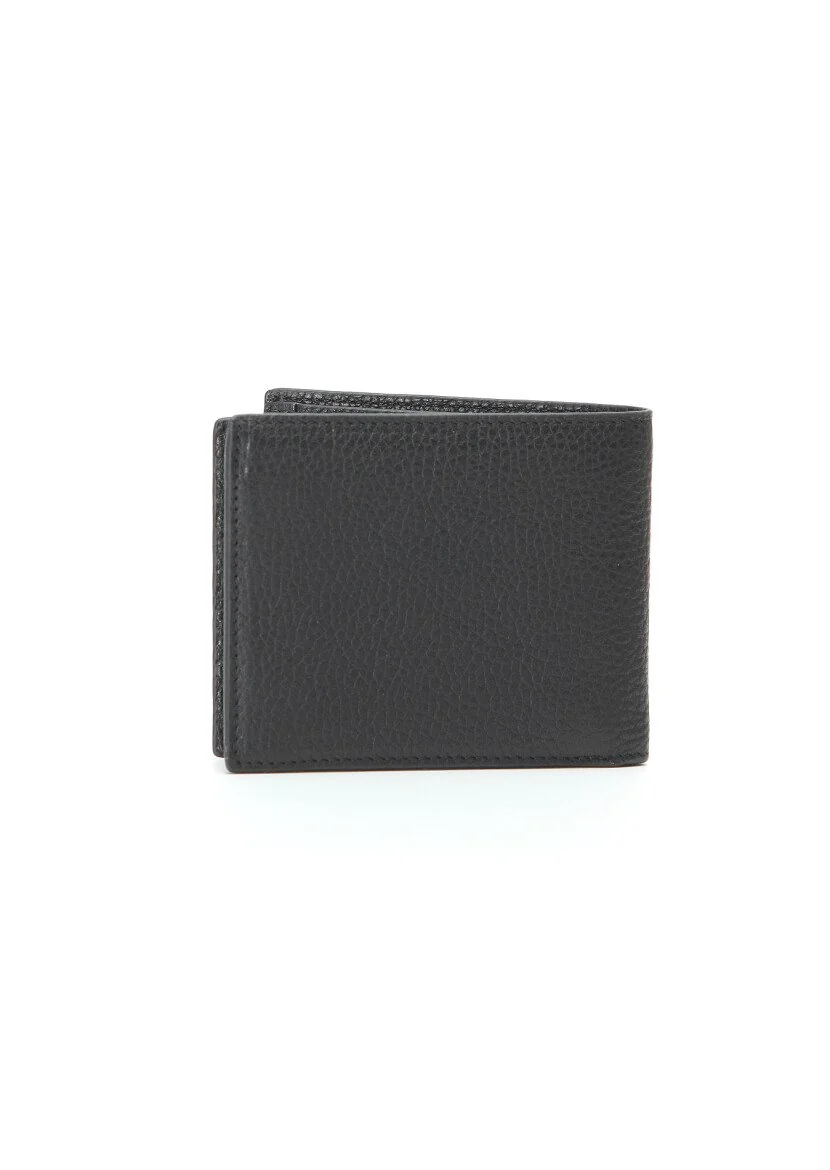 Black Leather Wallet - 4