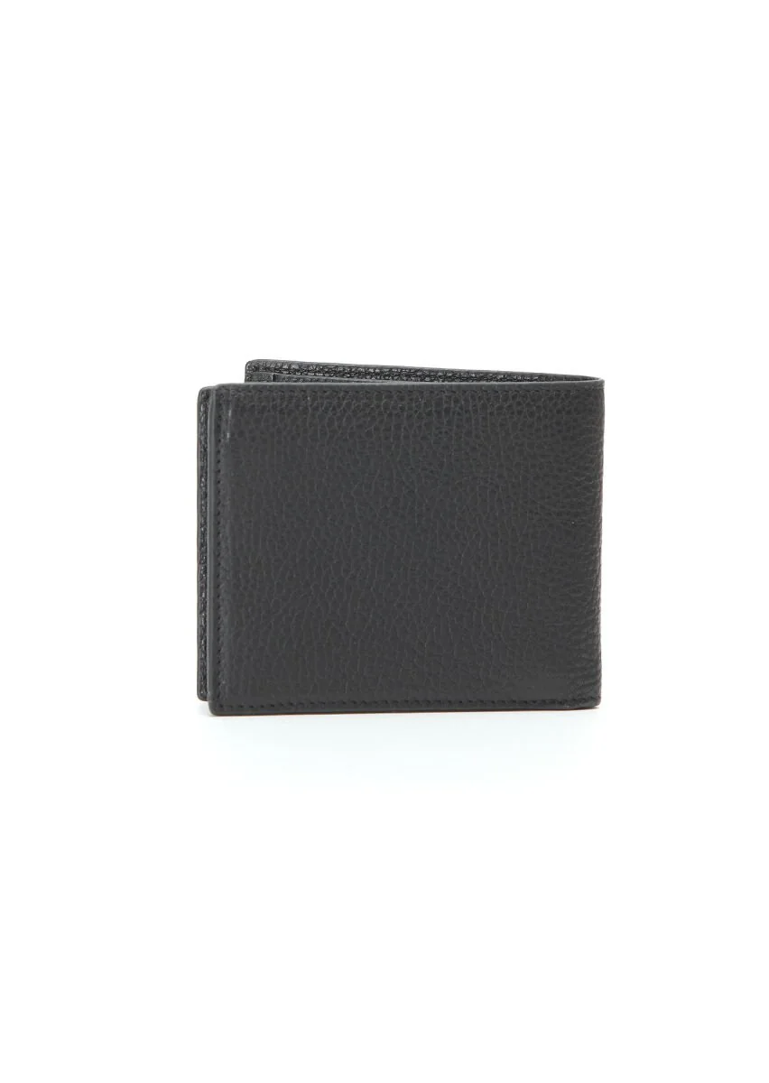 Black Leather Wallet - 4