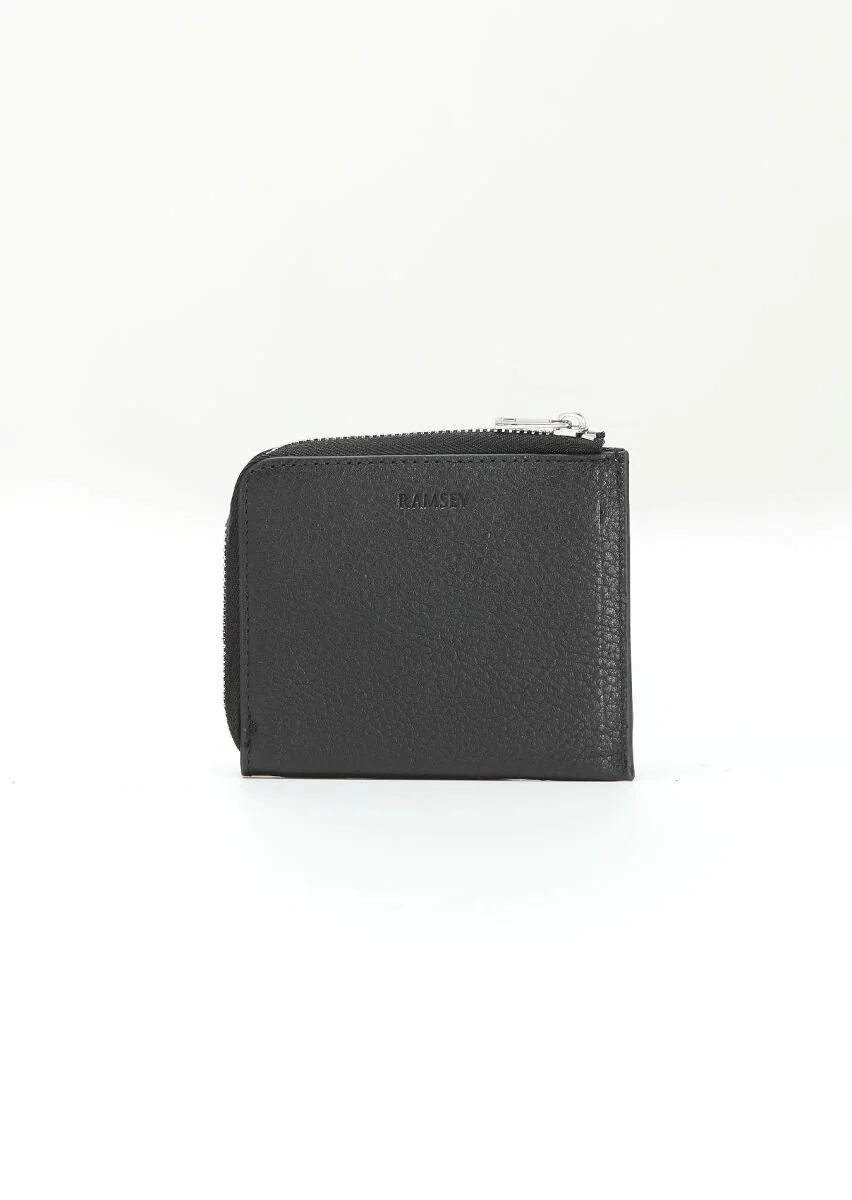 Black Leather Wallet - 3