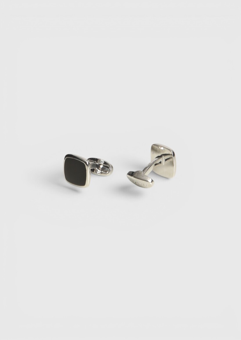 Black Metal Cuff Link - RAMSEY