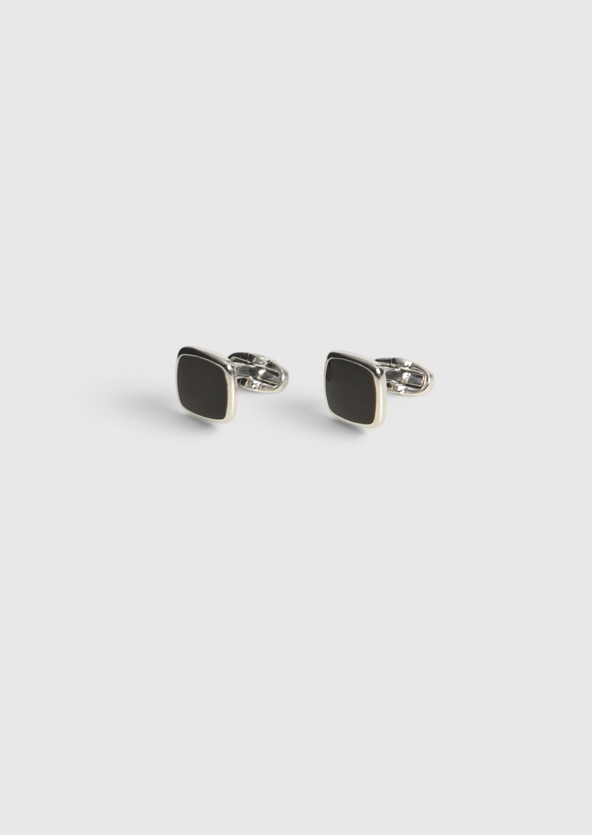 Black Metal Cuff Link - RAMSEY