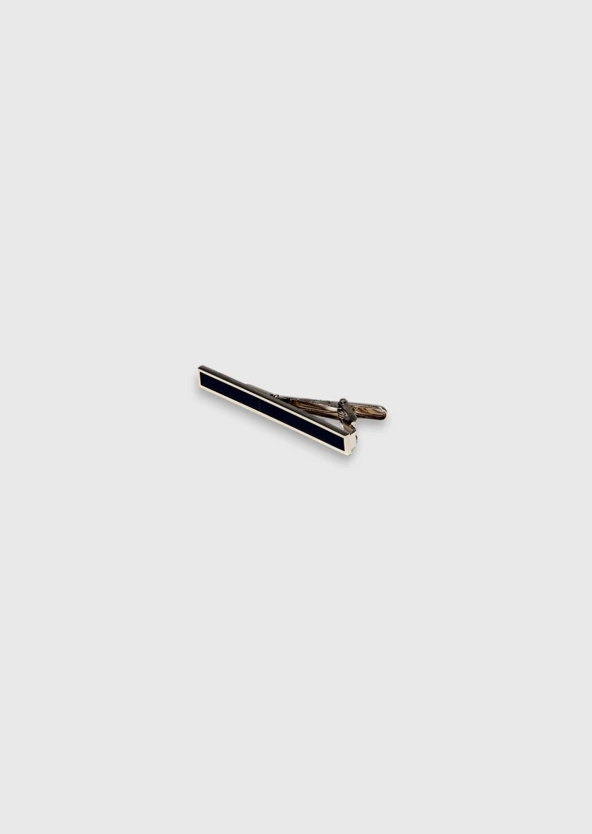 Black Metal Tie Needle 