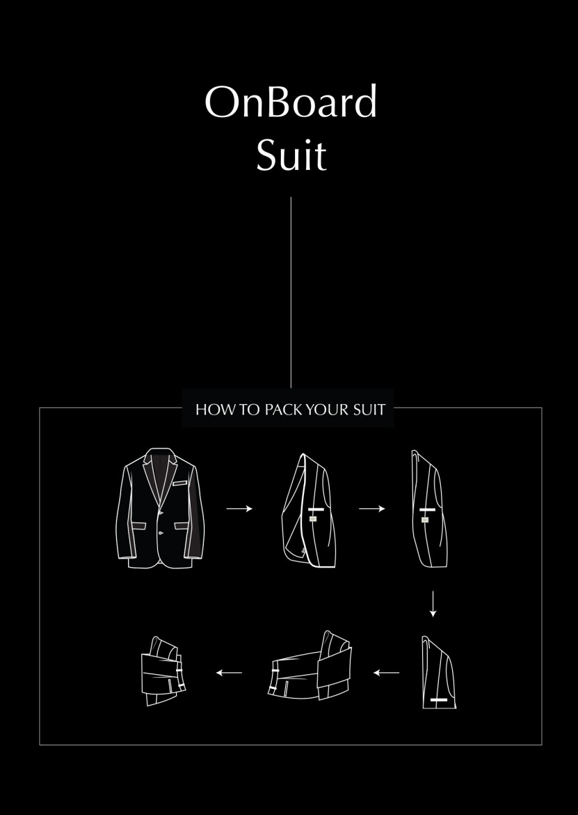 Black Micro Modern Fit Wool Blended Suit - 8