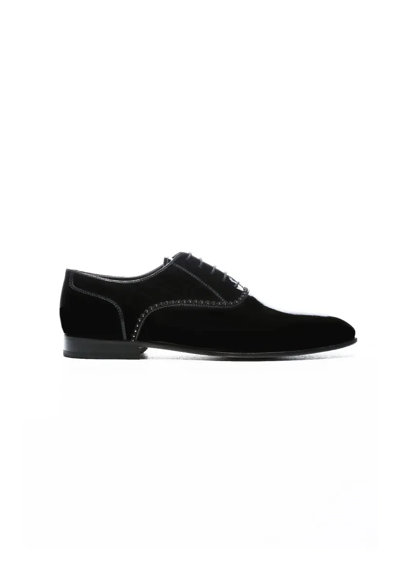 Black Patent Leather Classical Dress Shoes - 1