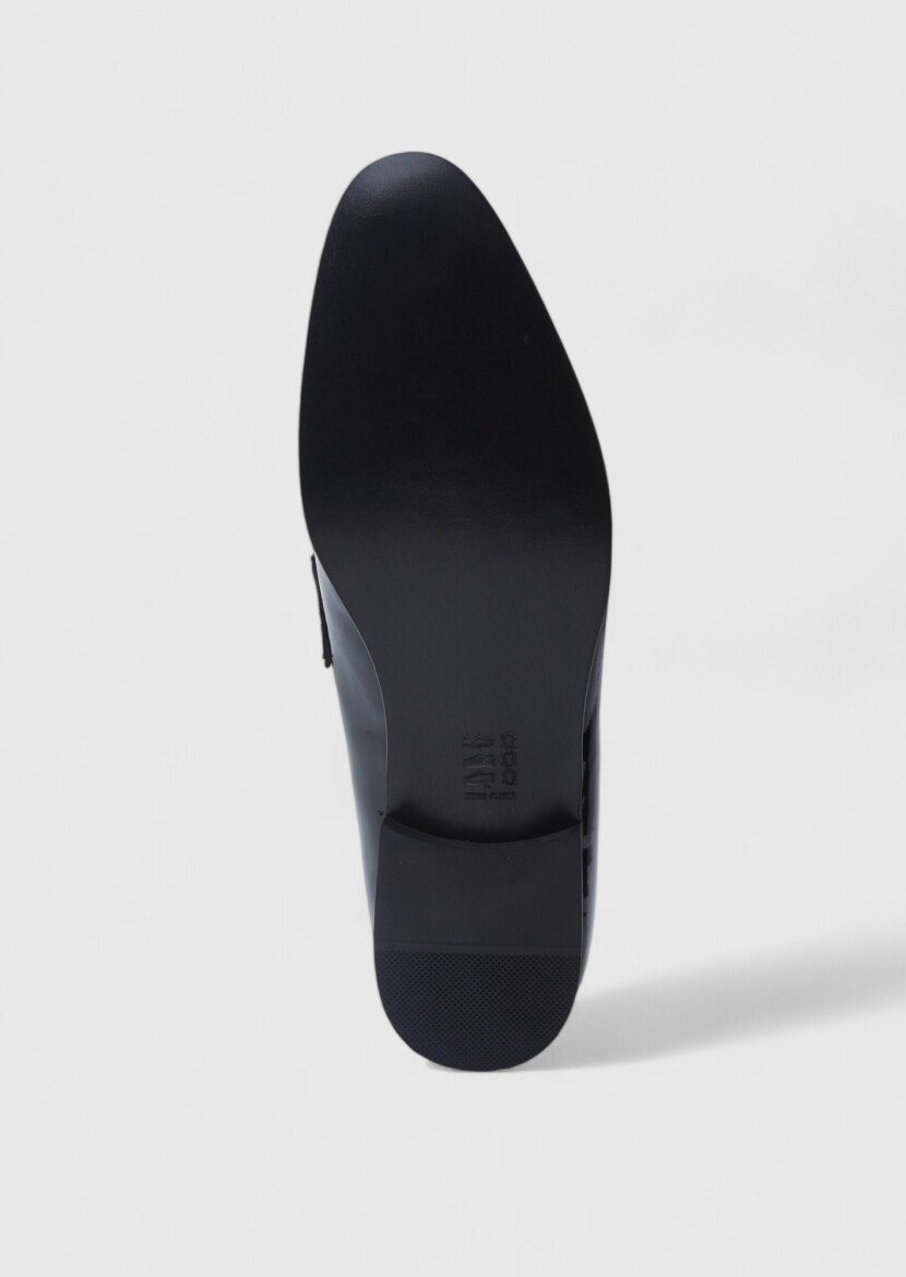 Black Patent Leather Classical Dress Shoes - 4