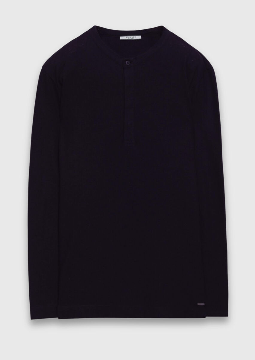 Black Plain 100% Cotton T-Shirt - 5