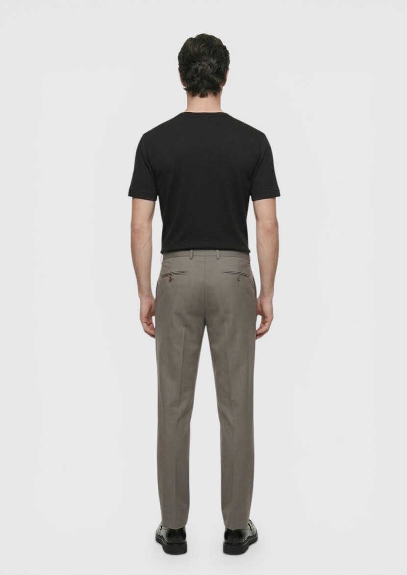 Black Plain 100% Linen T-Shirt - 4