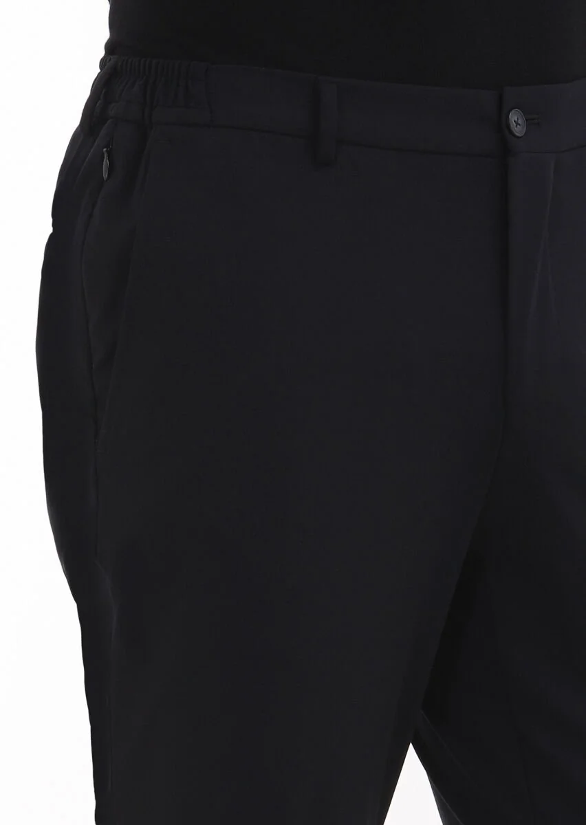 Black Plain Suit - 5