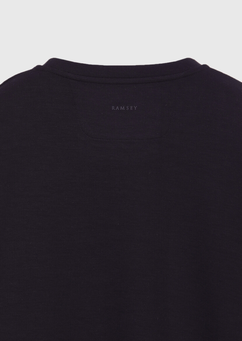 Black Plain Sweatshirt - 6