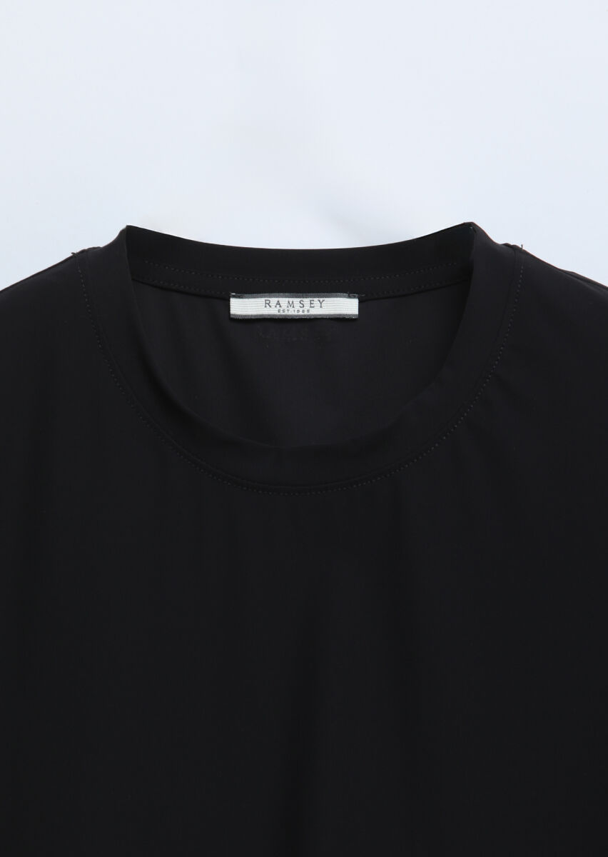 Black Plain T-Shirt - 7