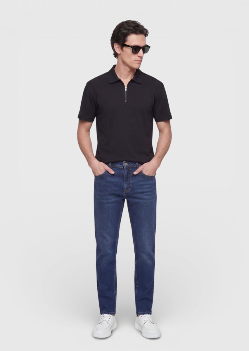 Black Plain T-Shirt - 2