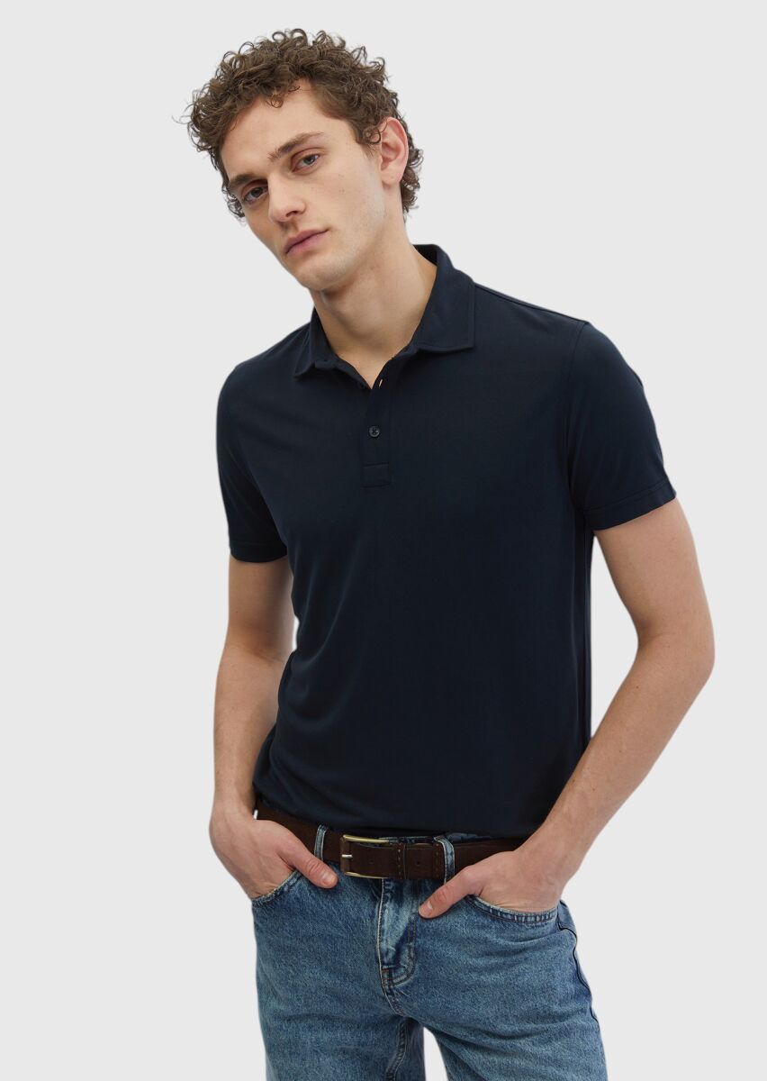 Black Plain T-Shirt - 1