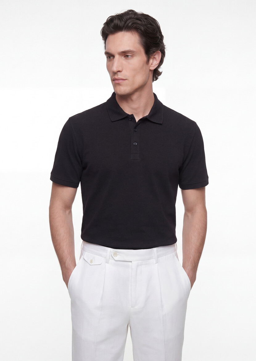 Black Plain T-Shirt - RAMSEY