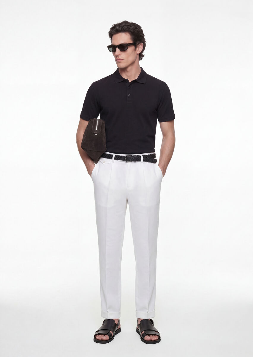 Black Plain T-Shirt - 2