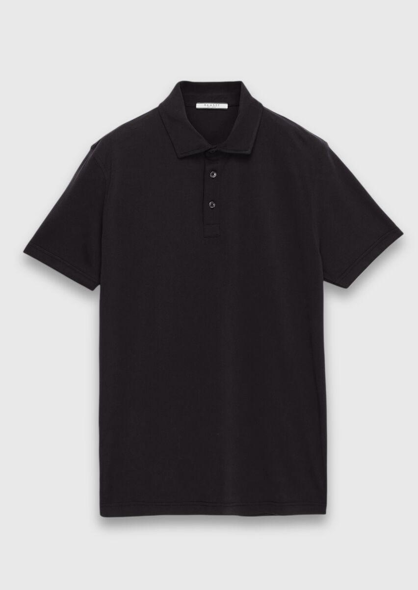 Black Plain T-Shirt - 5