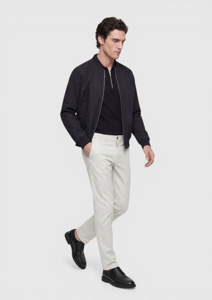 Black Regular Fit Casual Technical Coat - 4