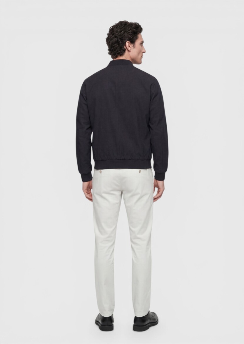 Black Regular Fit Casual Technical Coat - 5