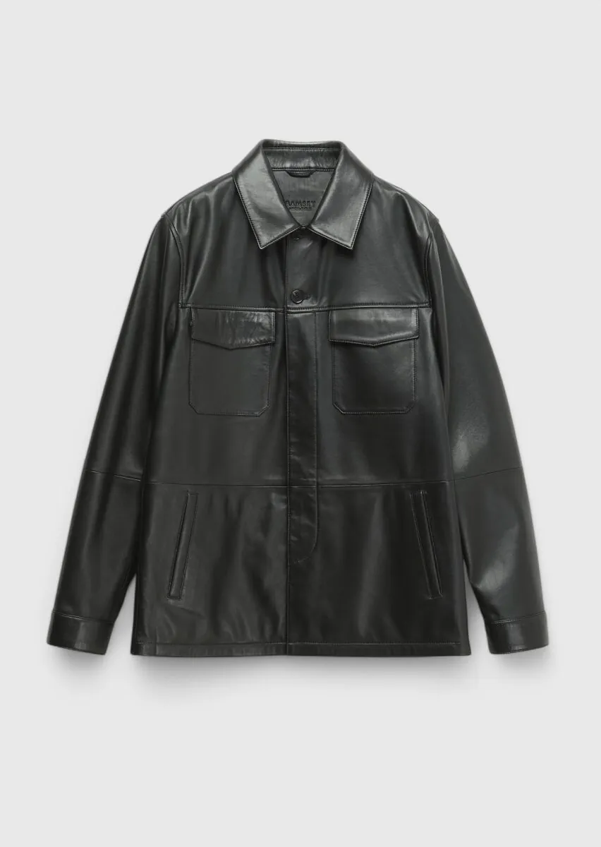 Black Sheep Leather Leather Coat - 9