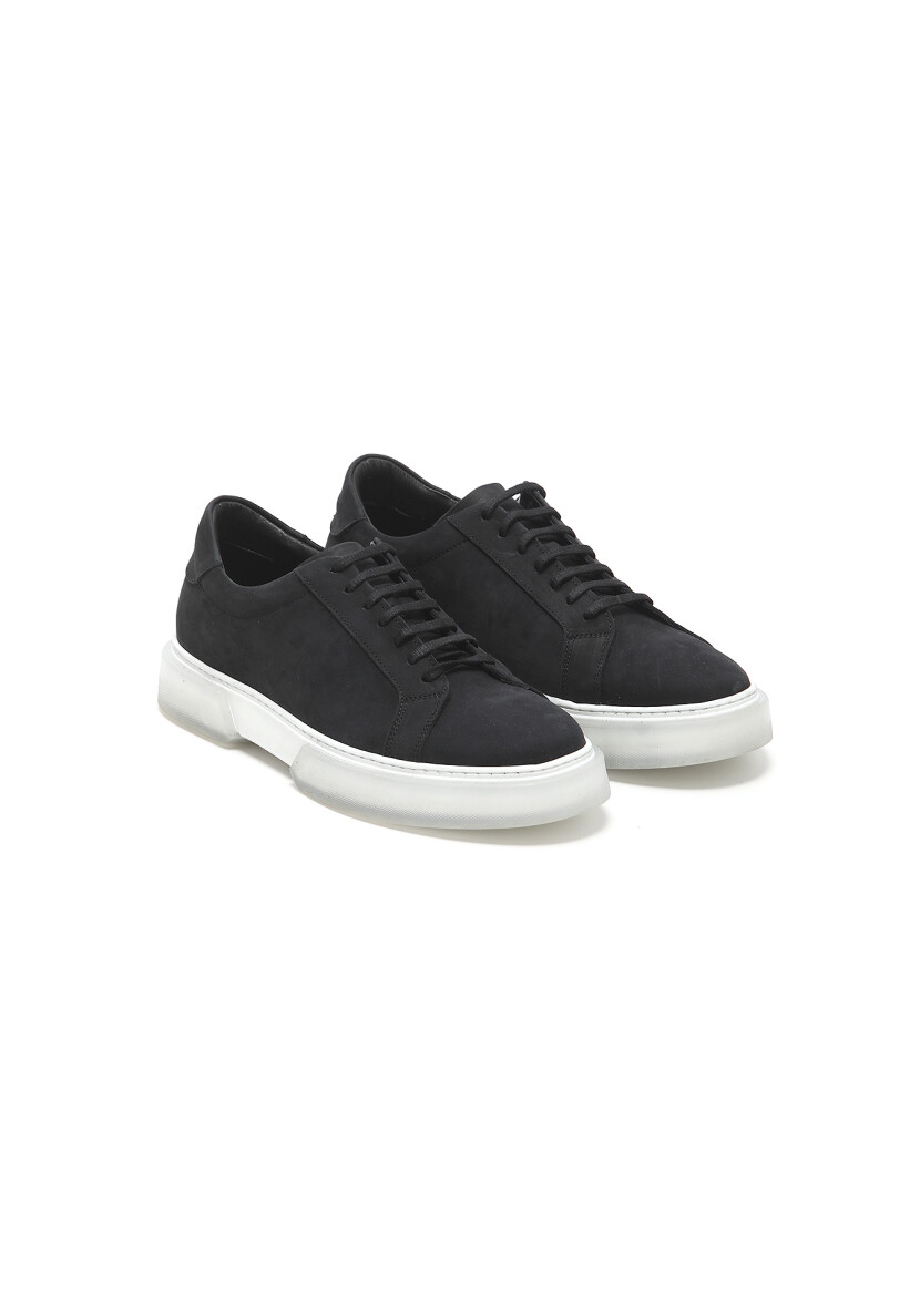 Black Suede Sneaker - 2