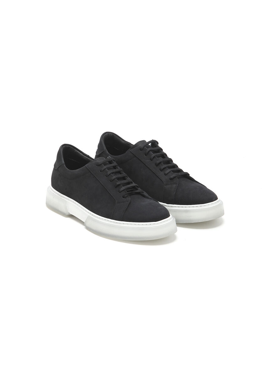 Black Suede Sneaker - 2