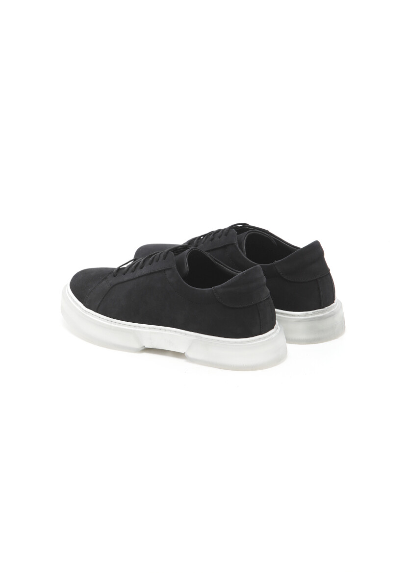 Black Suede Sneaker - 4