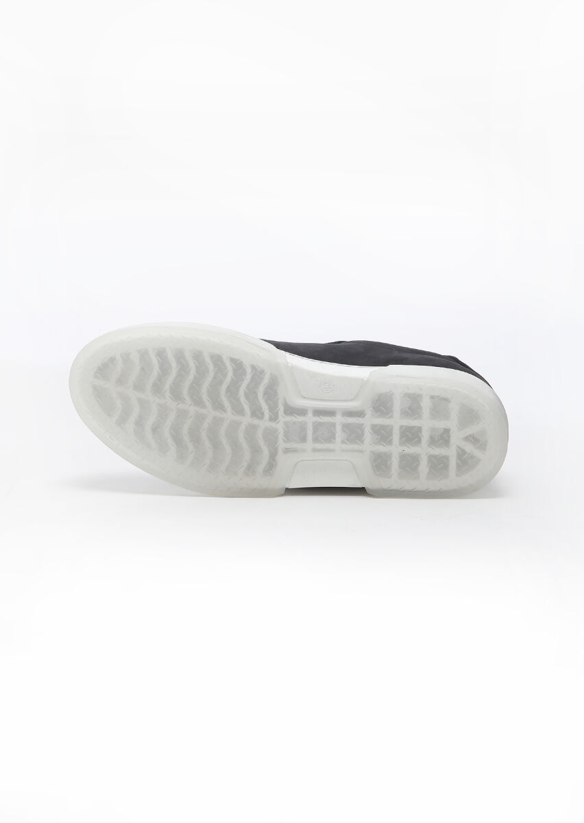 Black Suede Sneaker - 5