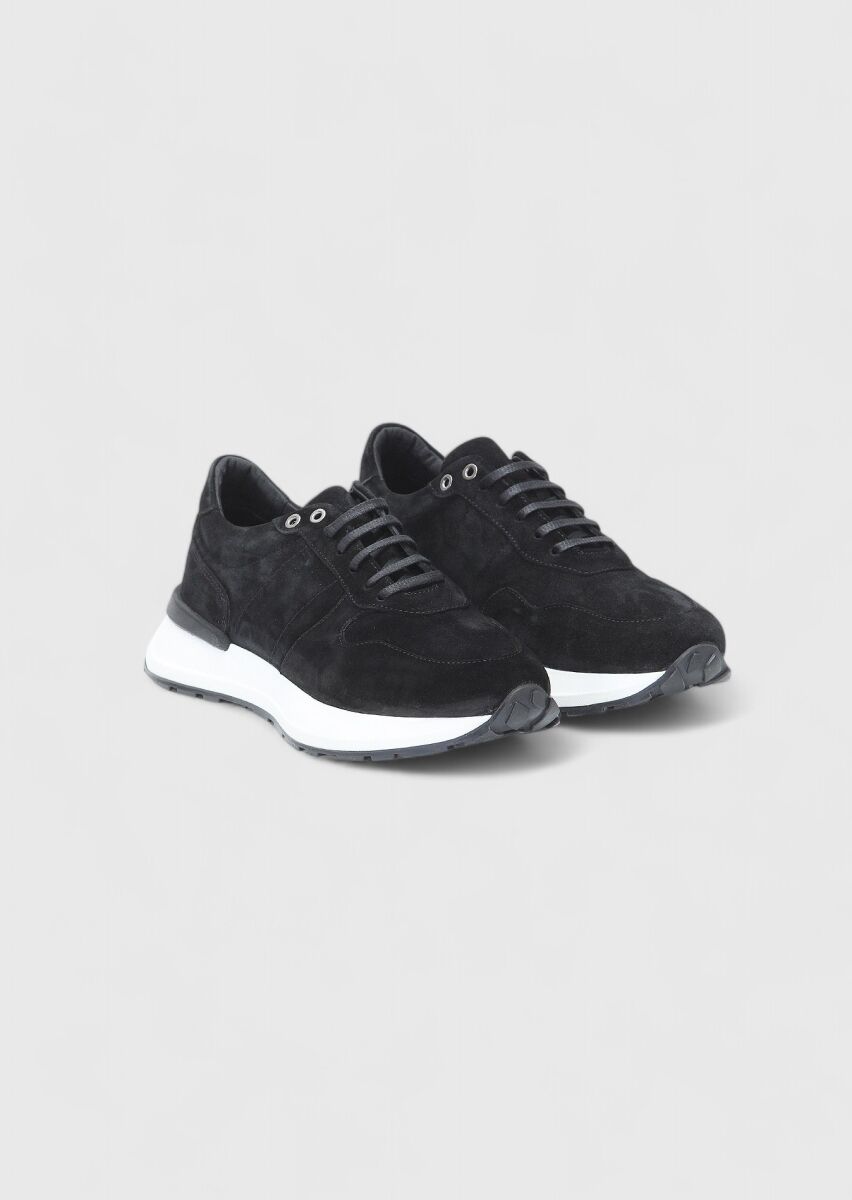 Black Suede Sneaker - 2