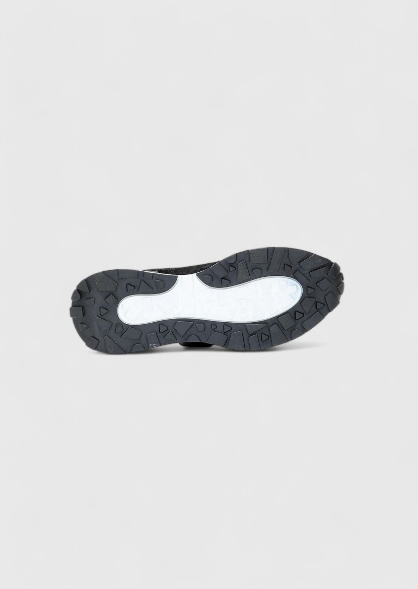 Black Suede Sneaker - 5