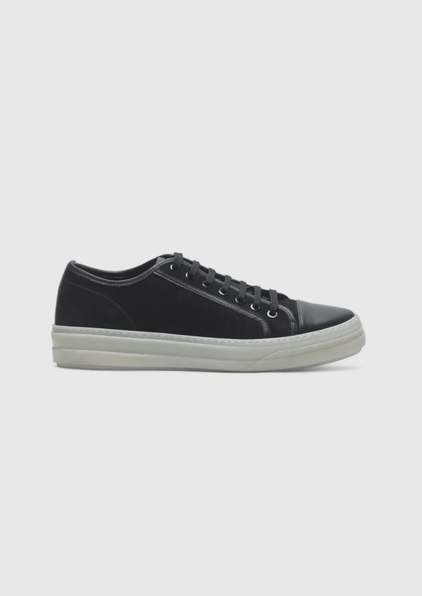 Black Suede Sneaker - RAMSEY