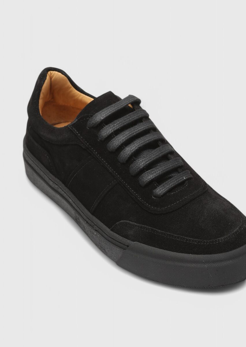 Black Suede Sneaker - 2