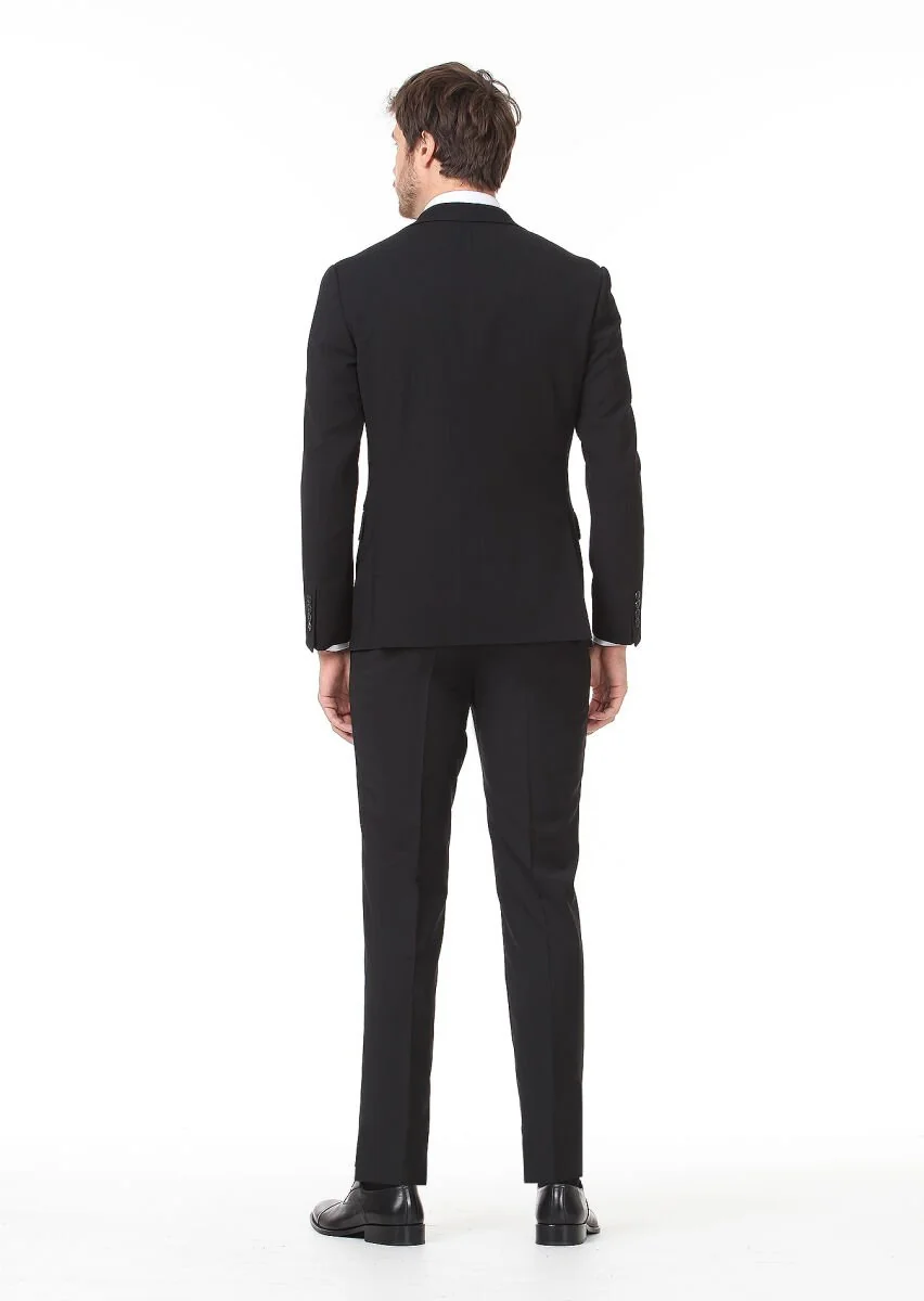 Black Suit With Waistcoat - 6