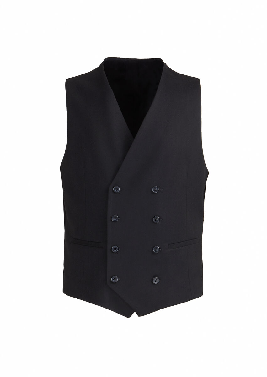 Black Suit With Waistcoat - 5