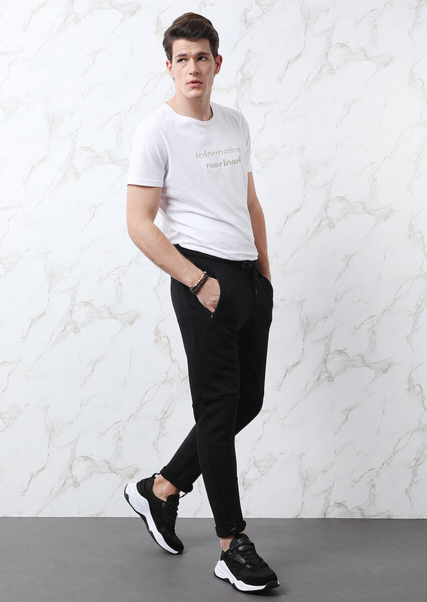 Black Sweat Pants - 1