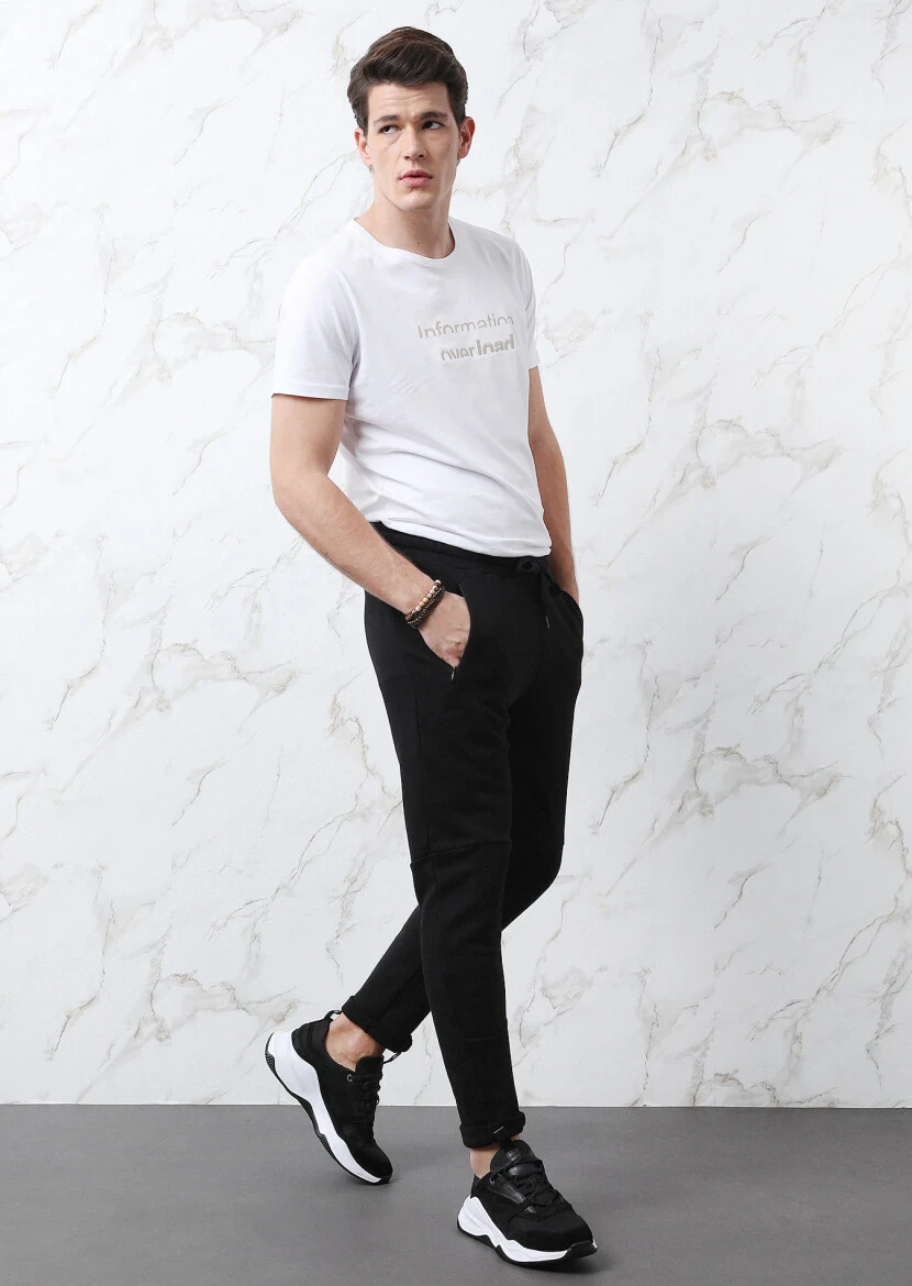 Black Sweat Pants - 1