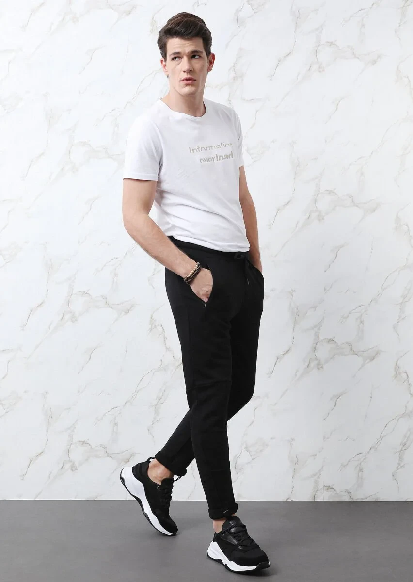 Black Sweat Pants - 1