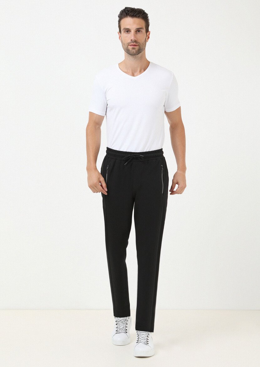 Black Sweat Pants - 1