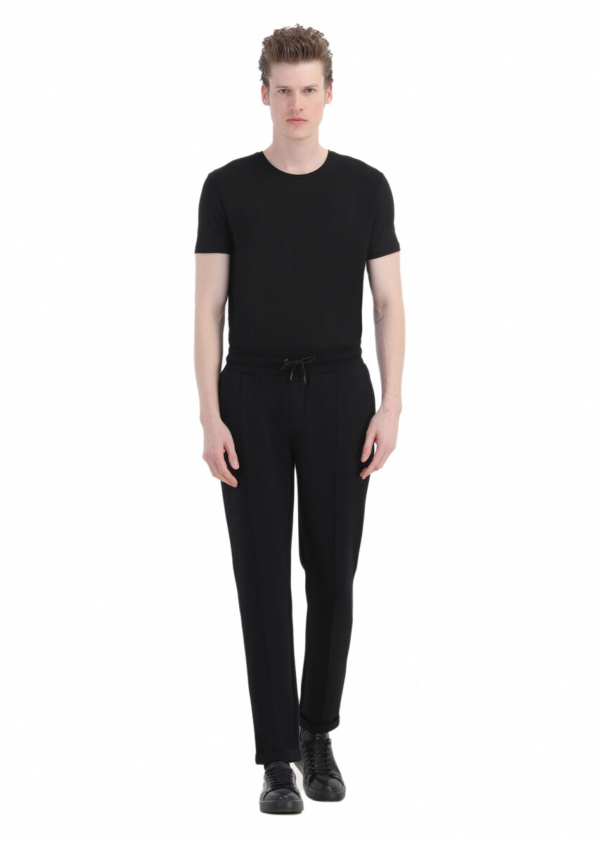 Black Sweat Pants - 1