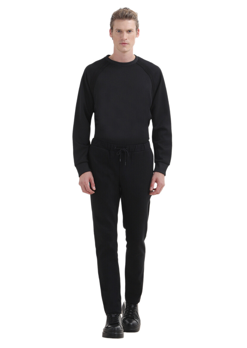 Black Sweat Pants - 1
