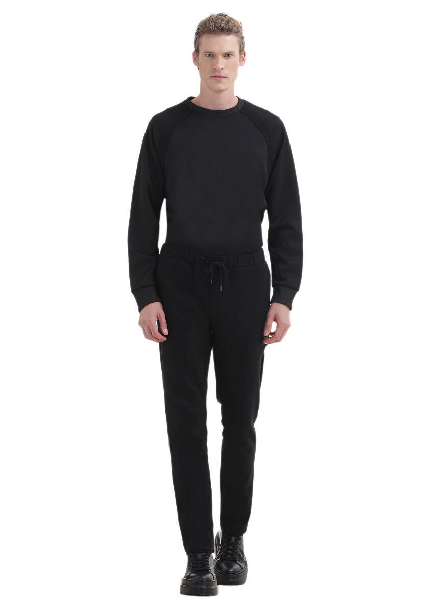 Black Sweat Pants - 1