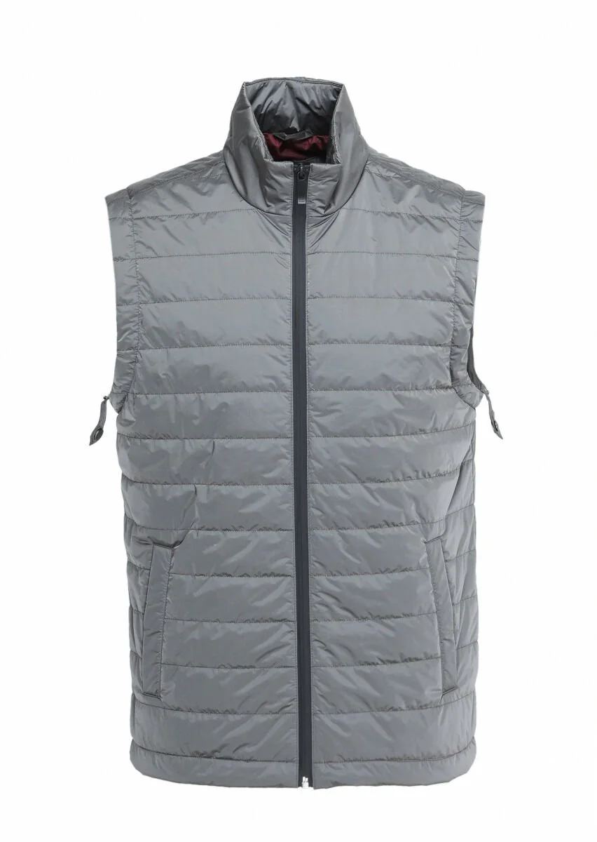Black Twoinone Weaving Rain Coat - 8