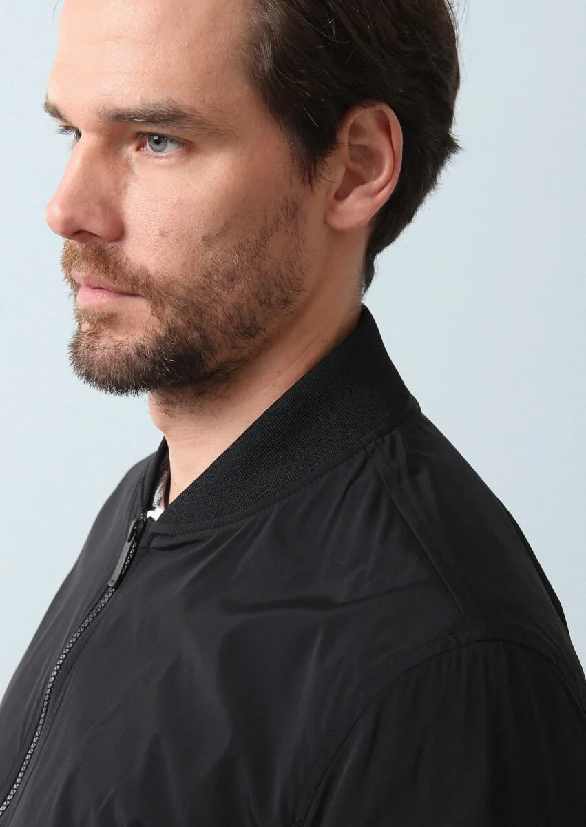 Black Weaving Coat - 8