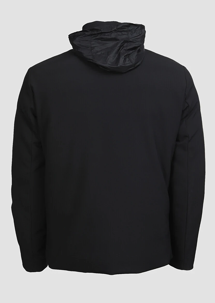 Black Weaving Coat - 7