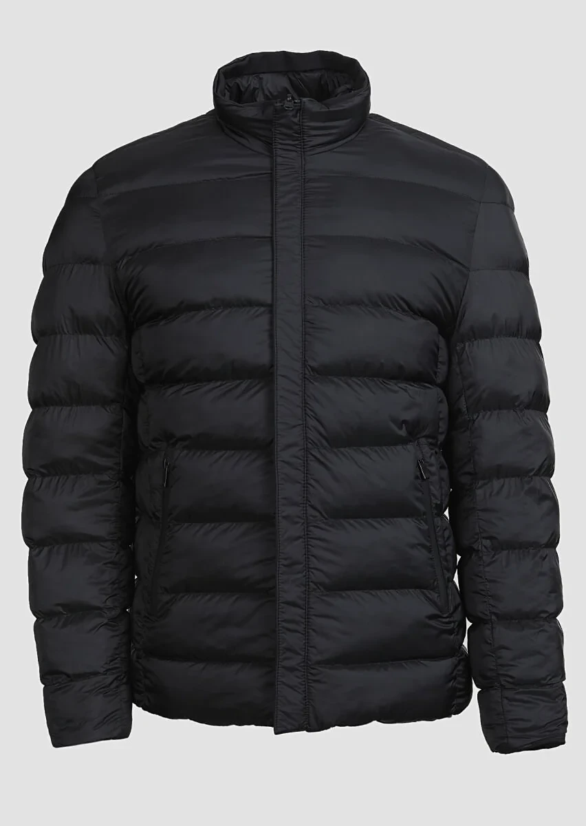Black Weaving Coat - 8
